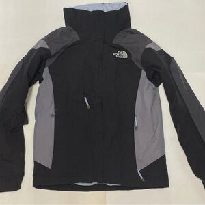 The North Face Black and Gray Hyvent Women's ski Jacket XS